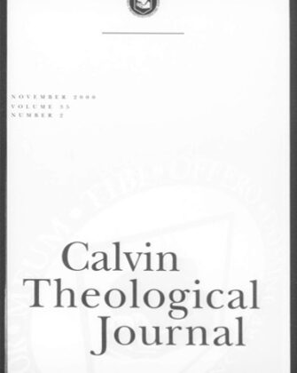 Calvin Theological Journal
